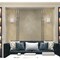 Westinghouse Fixture Wall 60W Enzo James, Brushed Nickel Forsted Curved Glassass 6369500 - alternate 7